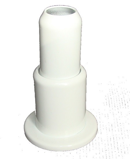 Tekli Radyatör Boru Gizleme Kılıfı Yaylı Beyaz - 6BGRPYT055100B1P