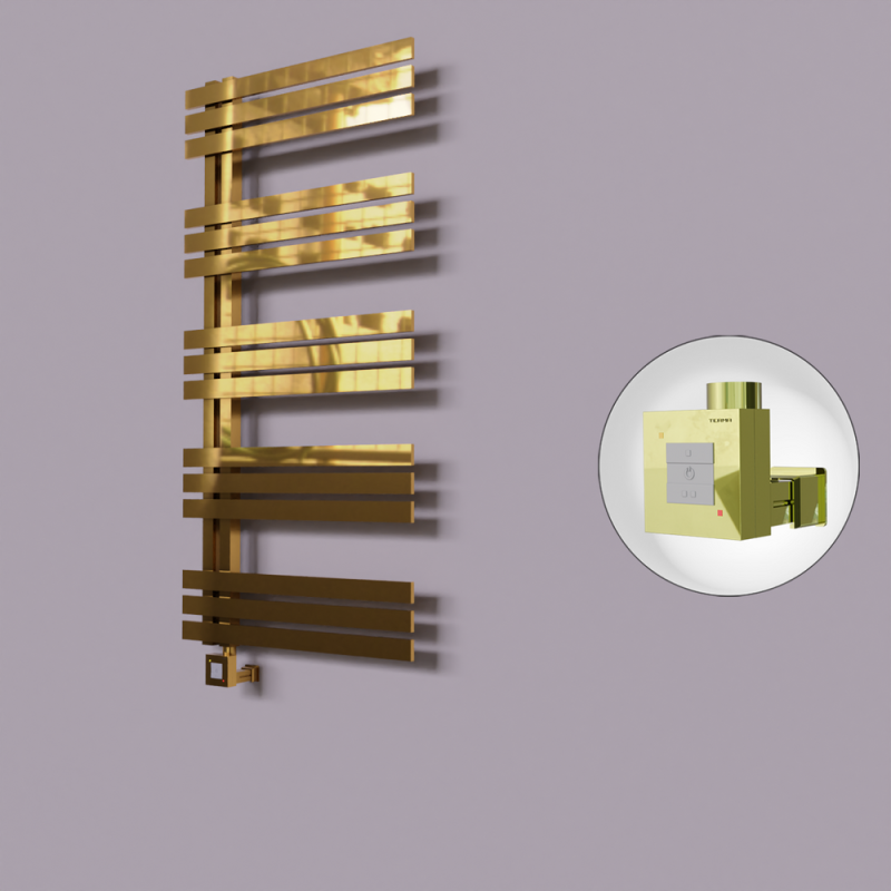 Thames Dekoratif Elektrikli Havlupan 500x1200 Altın (KTX1 Termostat) 300W - 1THA05001200K2PEB030