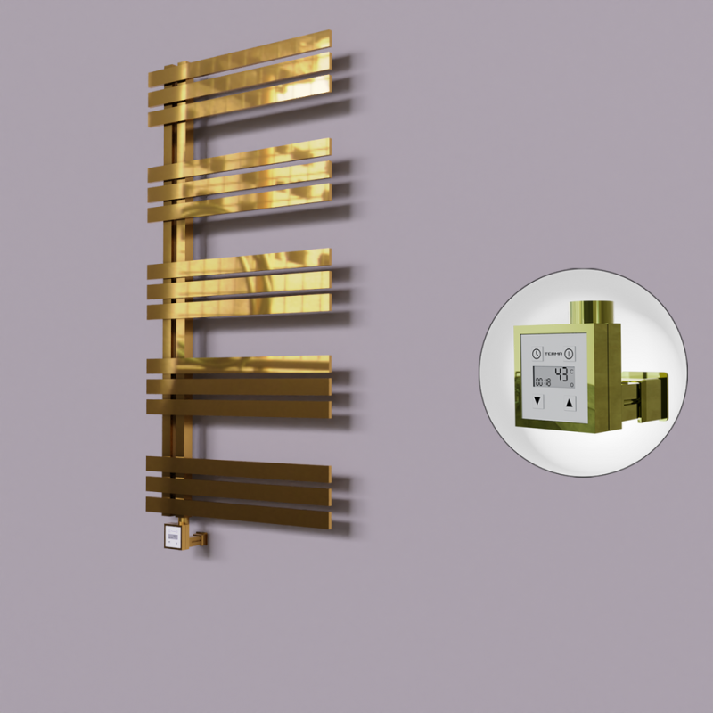Thames Dekoratif Elektrikli Havlupan 500x1200 Altın (KTX3 Termostat) 300W - 1THA05001200K2PE7030