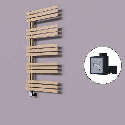 Radiva - Thames Dekoratif Elektrikli Havlupan 500x1200 Kapuçino (KTX3 Termostat) 600W (1)