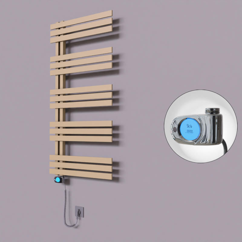 Thames Dekoratif Elektrikli Havlupan 500x1200 Kapuçino (Musa Termostat) 600W - 1THA05001200BKTE3060