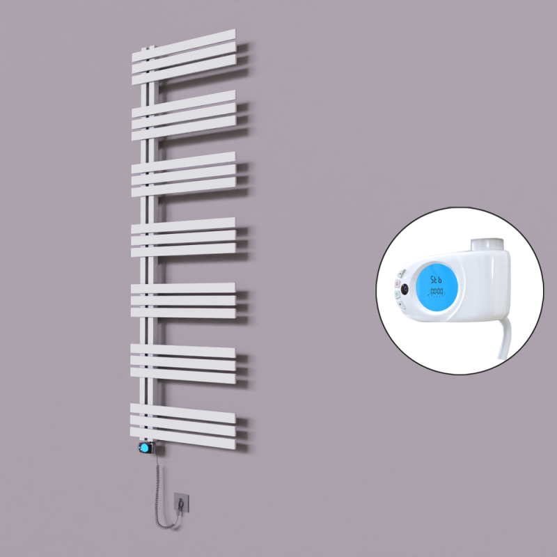 Thames Dekoratif Elektrikli Havlupan 500x1800 Beyaz (Musa Termostat) 900W - 1THA05001800B1TE3090