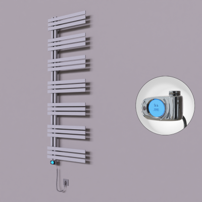 Radiva - Thames Dekoratif Elektrikli Havlupan 500x1800 Gri (Musa Termostat) 900W