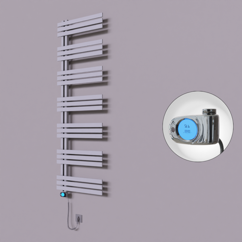 Thames Dekoratif Elektrikli Havlupan 500x1800 Gri (Musa Termostat) 900W - 1THA05001800B4TE3090
