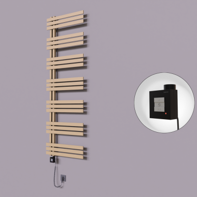 Radiva - Thames Dekoratif Elektrikli Havlupan 500x1800 Kapuçino (KTX1 Termostat) 1000W Spiral Kablolu (1)