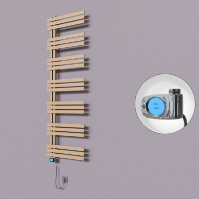 Radiva - Thames Dekoratif Elektrikli Havlupan 500x1800 Kapuçino (Musa Termostat) 900W (1)