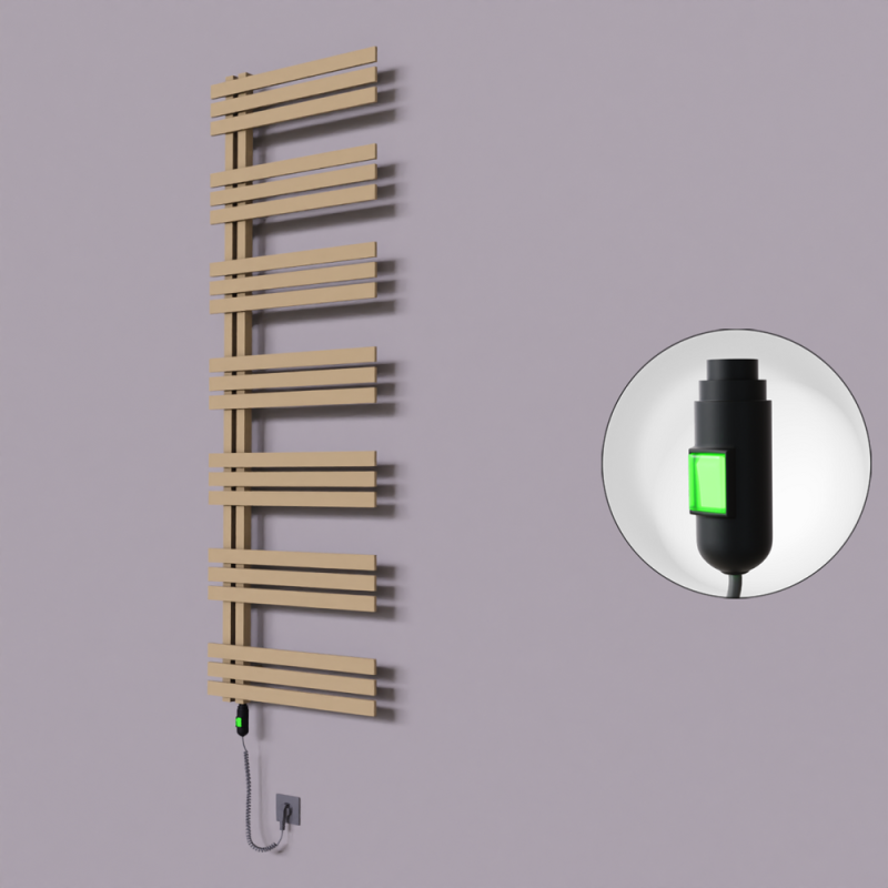 Thames Dekoratif Elektrikli Havlupan 500x1800 Kapuçino (On/Off Düğmeli) 900W - 1THA05001800BKTE1090