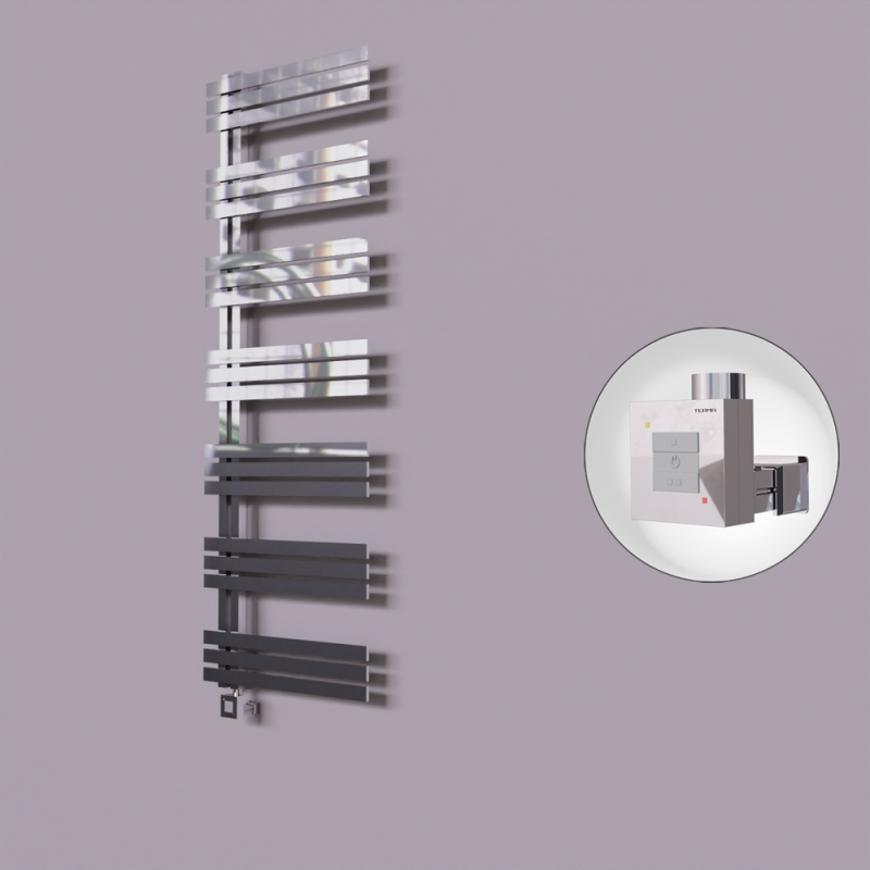 Thames Dekoratif Elektrikli Havlupan 500x1800 Krom (KTX1 Termostat) 600W - 1THA05001800K1PEB060