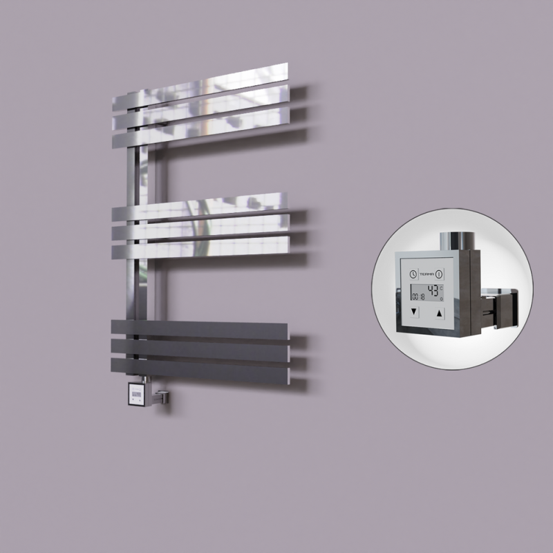 Thames Dekoratif Elektrikli Havlupan 500x800 Krom (KTX3 Termostat) 200W - 1THA05000800K1PE7020