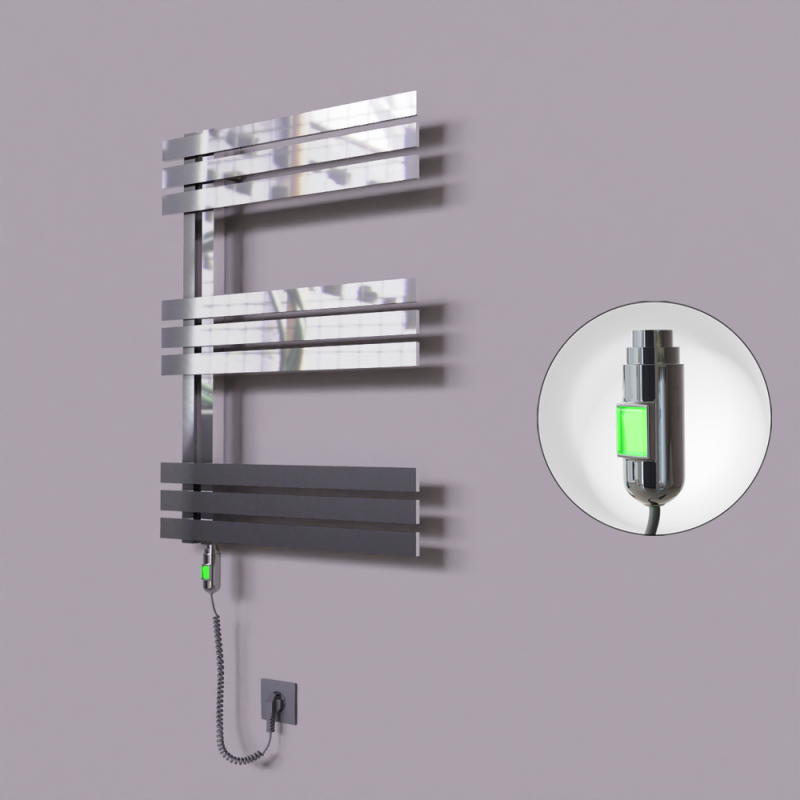 Thames Dekoratif Elektrikli Havlupan 500x800 Krom (On/Off Düğmeli) 200W - 1THA05000800K1PE1020