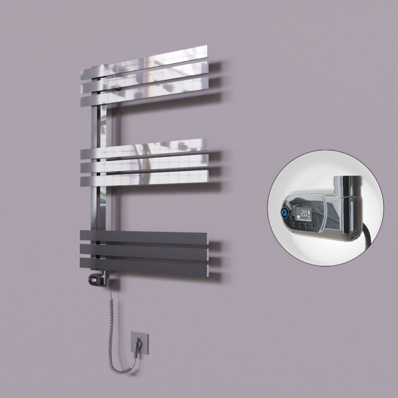 Thames Dekoratif Elektrikli Havlupan 500x800 Krom (Thesis Termostat) 200W - 1THA05000800K1PE2020