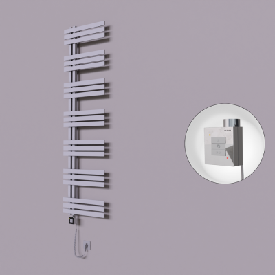 Radiva - Thames Dekoratif Elektrikli Havlupan 600x1800 Gri (KTX1 Termostat) 1000W Spiral Kablolu (1)
