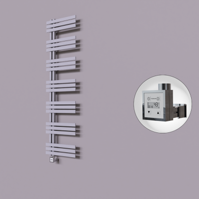 Radiva - Thames Dekoratif Elektrikli Havlupan 600x1800 Gri (KTX3 Termostat) 1000W (1)