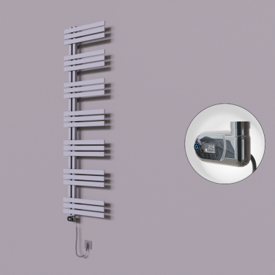 Radiva - Thames Dekoratif Elektrikli Havlupan 600x1800 Gri (Thesis Termostat) 900W (1)