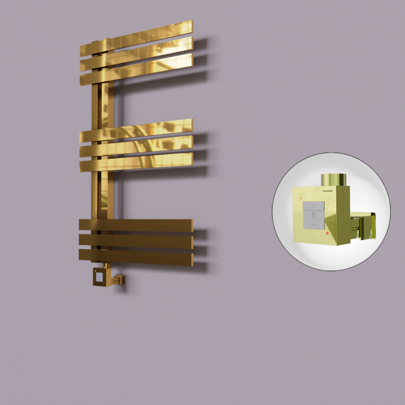 Thames Dekoratif Elektrikli Havlupan 600x800 Altın (KTX1 Termostat) 200W - 1THA06000800K2PEB020