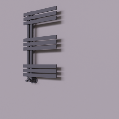 Radiva - Thames Dekoratif Havlupan 600x800 Koyu Antrasit