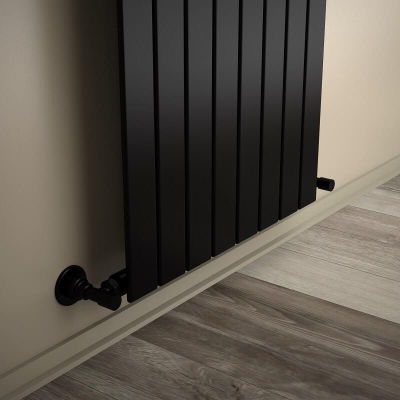RADİVA - Tip 10V Dekoratif Radyatör 1600x588 Mat Siyah RADİVA - Tip 10V Dekoratif Radyatör 1600x588 Mat Siyah