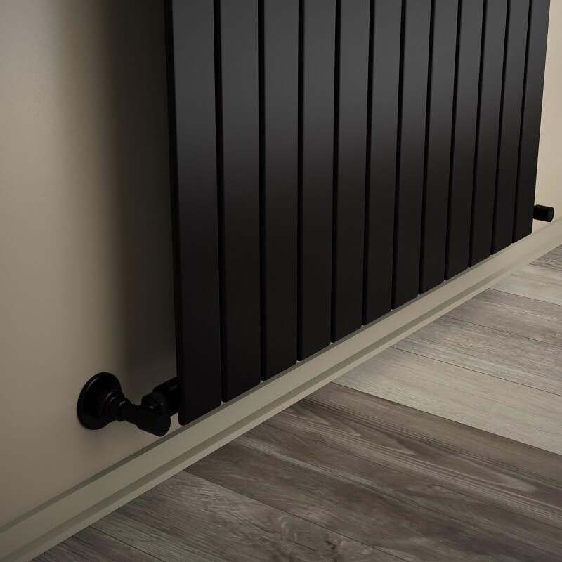 Tip 10V Dekoratif Radyatör 1600x884 Mat Siyah - 2DR10V16000884B3S