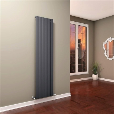 Radiva - Tip 10V Dekoratif Radyatör 1800x440 Antrasit (Dikey Radyatör) Radiva - Tip 10V Dekoratif Radyatör 1800x440 Antrasit (Dikey Radyatör)