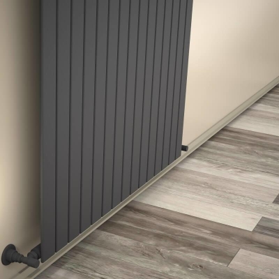 RADİVA - Tip 10V Dekoratif Radyatör 400x1106 Antrasit RADİVA - Tip 10V Dekoratif Radyatör 400x1106 Antrasit