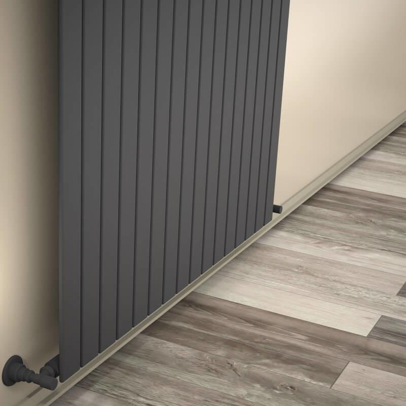 Tip 10V Dekoratif Radyatör 400x1180 Antrasit - 2DR10V04001180B2S