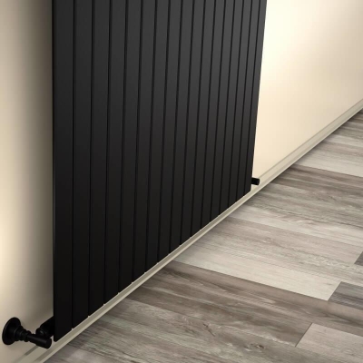 RADİVA - Tip 10V Dekoratif Radyatör 400x1254 Mat Siyah RADİVA - Tip 10V Dekoratif Radyatör 400x1254 Mat Siyah