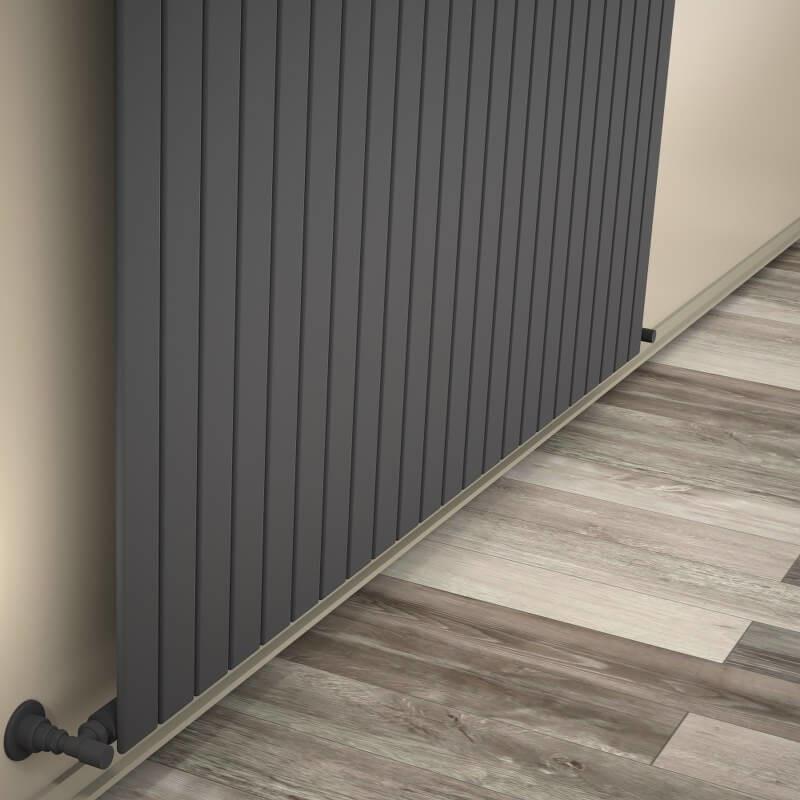 Tip 10V Dekoratif Radyatör 500x1698 Antrasit - 2DR10V05001698B2S