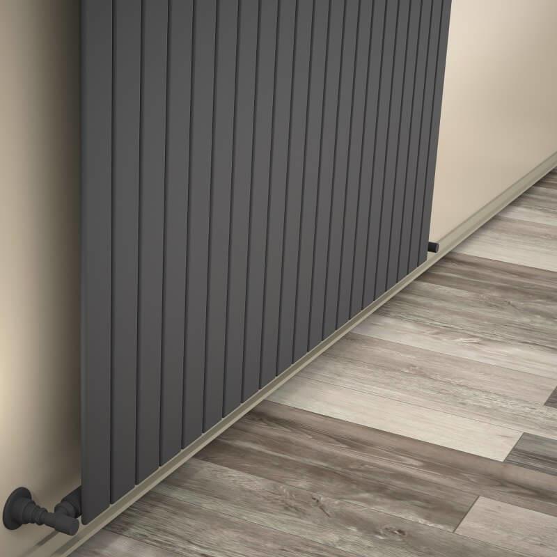 Tip 10V Dekoratif Radyatör 600x1550 Antrasit - 2DR10V06001550B2S