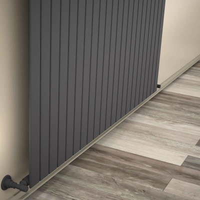 RADİVA - Tip 10V Dekoratif Radyatör 600x1624 Antrasit RADİVA - Tip 10V Dekoratif Radyatör 600x1624 Antrasit