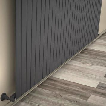 Tip 10V Dekoratif Radyatör 600x2364 Antrasit - 2DR10V06002364B2S