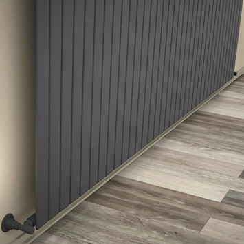 Radiva - Tip 10V Dekoratif Radyatör 600x2586 Antrasit