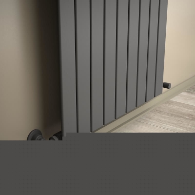 Radiva - Tip 10V Dekoratif Radyatör 600x662 Antrasit - 300