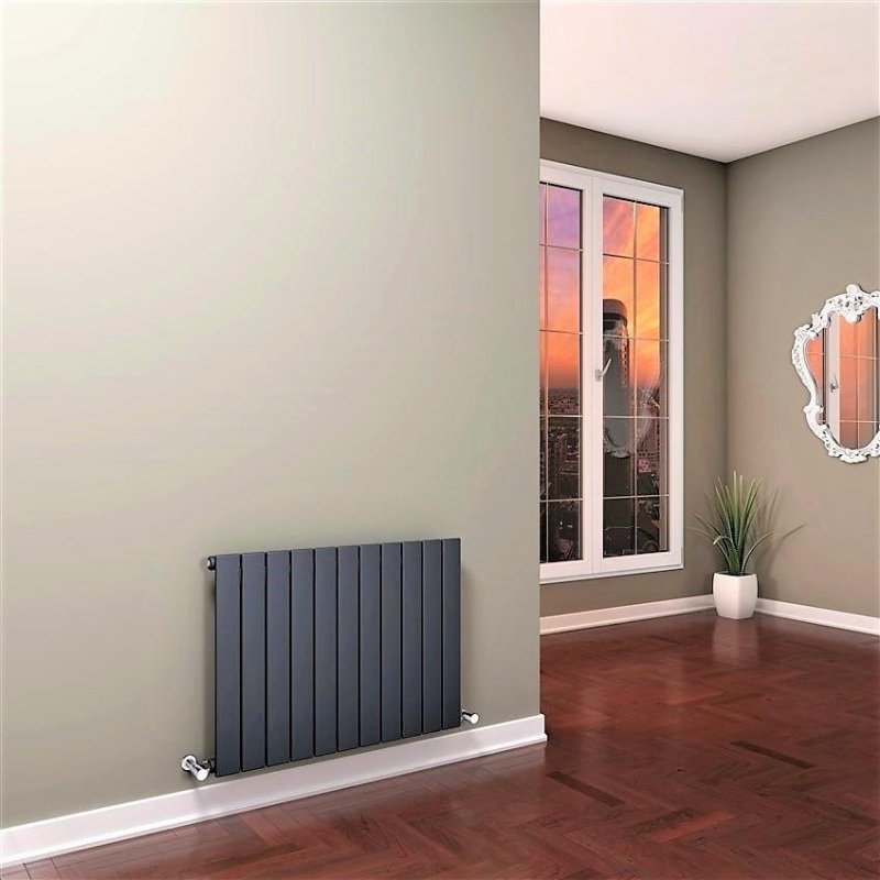 Tip 10V Dekoratif Radyatör 600x810 Antrasit - 210V06000810B2TS
