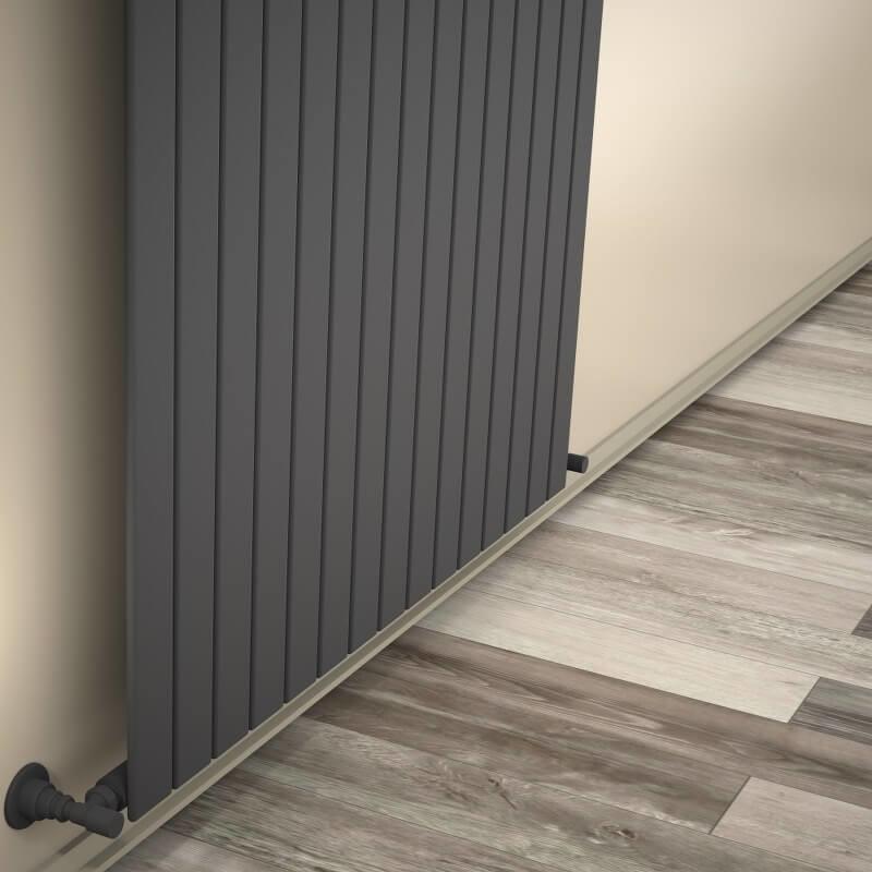 Tip 10V Dekoratif Radyatör 900x1106 Antrasit - 2DR10V09001106B2S