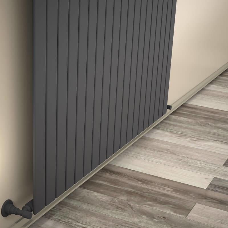 Tip 10V Dekoratif Radyatör 900x1402 Antrasit - 2DR10V09001402B2S