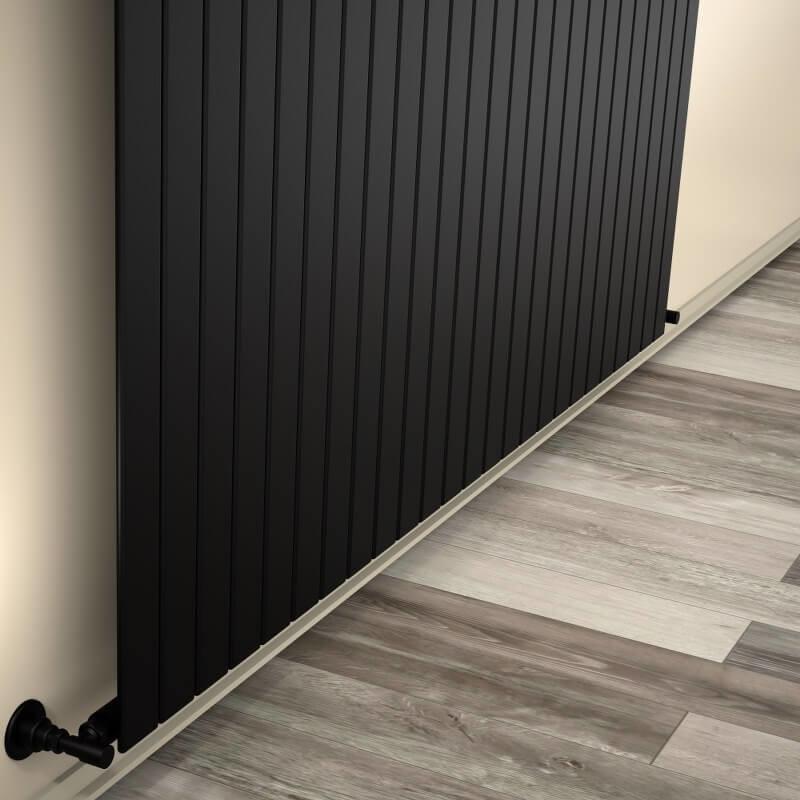Tip 10V Dekoratif Radyatör 900x1846 Mat Siyah - 2DR10V09001846B3S