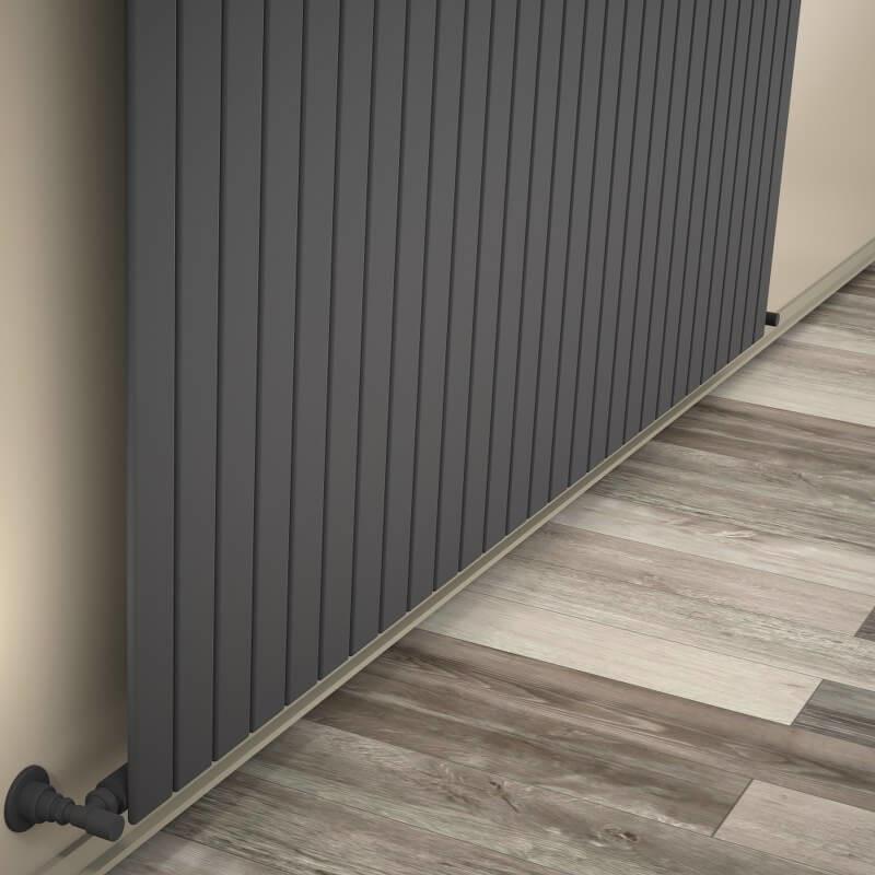 Tip 10V Dekoratif Radyatör 900x2068 Antrasit - 2DR10V09002068B2S