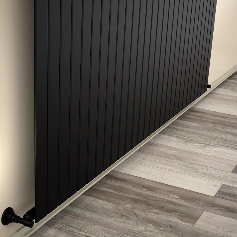 Tip 10V Dekoratif Radyatör 900x2068 Mat Siyah - 2DR10V09002068B3S