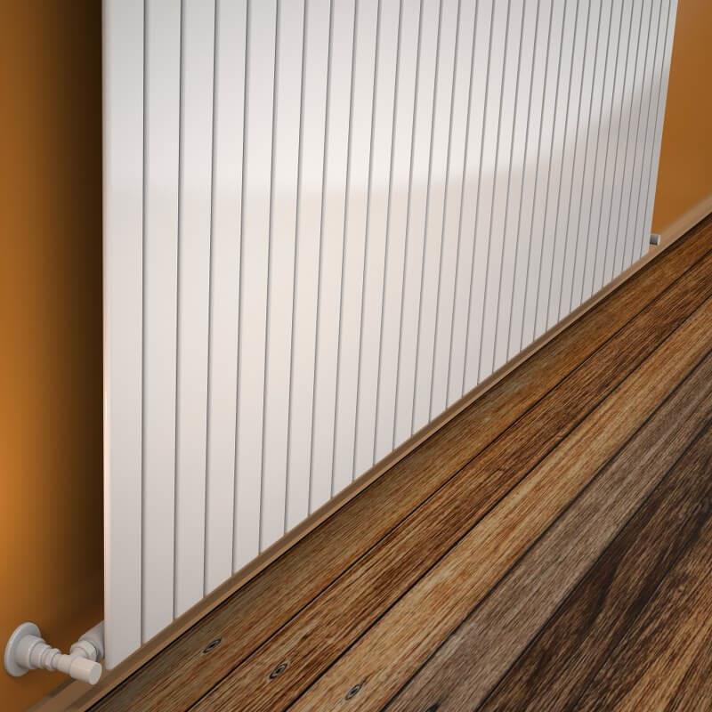 Tip 10V Dekoratif Radyatör 900x2290 Beyaz - 2DR10V09002290B1S