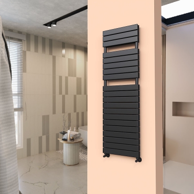 Radiva - Tip 20H Dekoratif Havlupan 500x1624 Mat Siyah