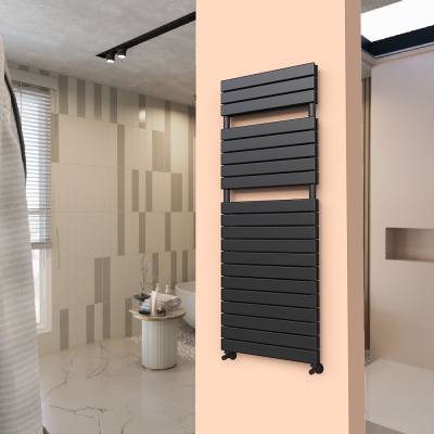 Radiva - Tip 20H Dekoratif Havlupan 600x1624 Mat Siyah