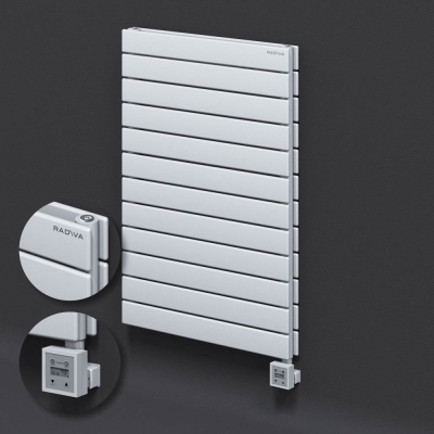 Radiva - Tip 20H Elektrikli Çelik Dekoratif Radyatör 884x600 Beyaz (KTX3 Termostat) 1000W (1)
