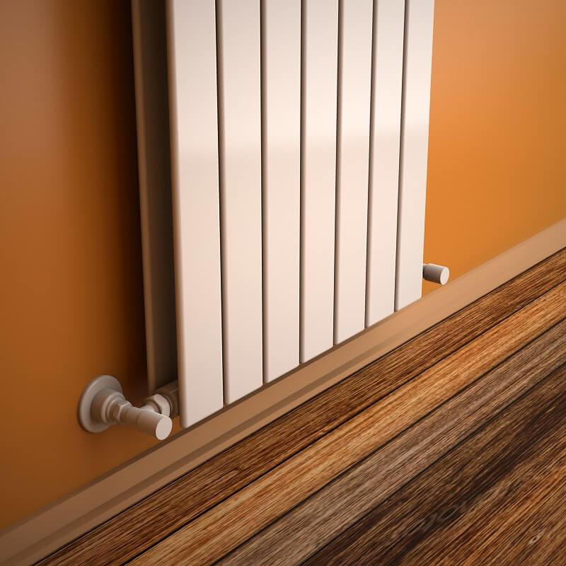 Tip 20V Dekoratif Radyatör 1200x514 Beyaz - 2DR20V12000514B1S