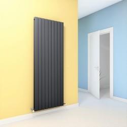 Tip 20V Dekoratif Radyatör 1800x662 Antrasit (Dikey Radyatör) - 2DR20V18000662B2S