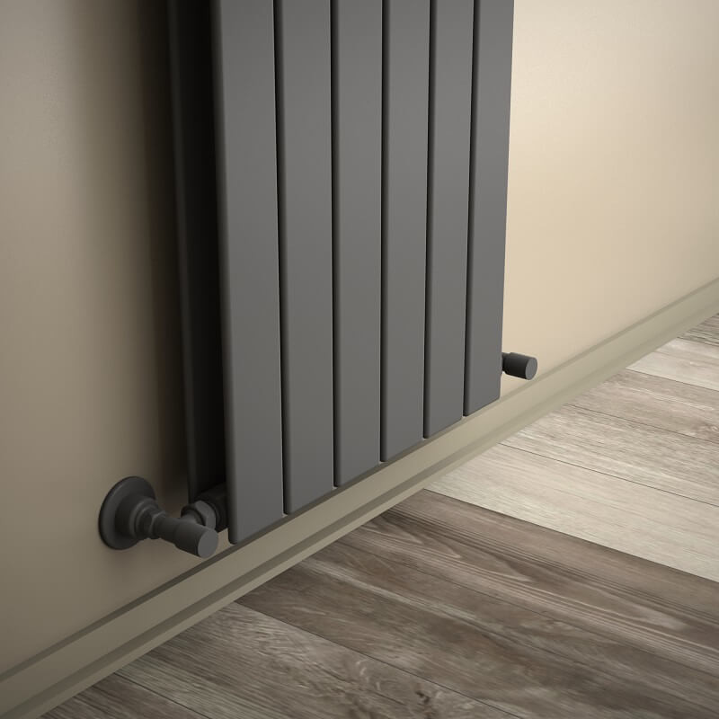 Tip 20V Dekoratif Radyatör 2100x440 Antrasit - 220V21000440B2TS