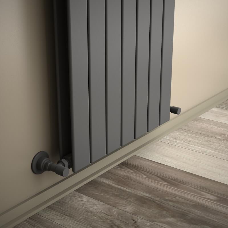Tip 20V Dekoratif Radyatör 2100x514 Antrasit - 2DR20V21000514B2S