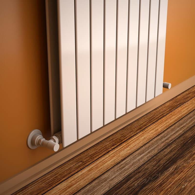 Tip 20V Dekoratif Radyatör 2100x662 Beyaz - 2DR20V21000662B1S