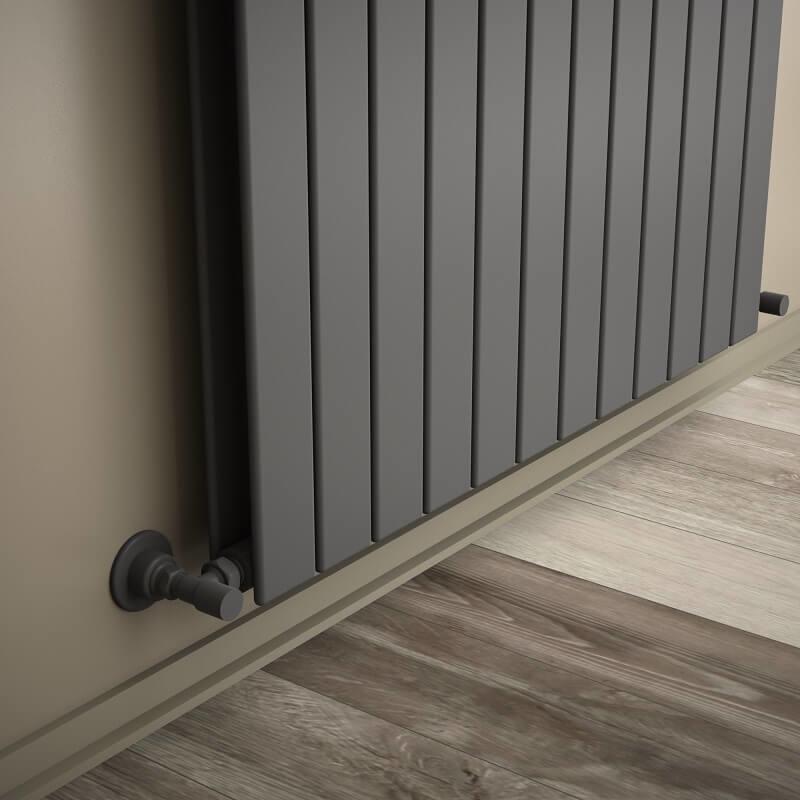 Tip 20V Dekoratif Radyatör 2200x884 Antrasit - 2DR20V22000884B2S