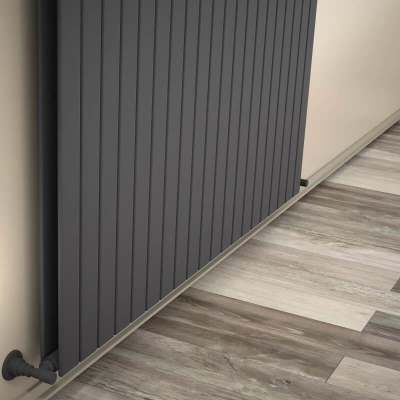 RADİVA - Tip 20V Dekoratif Radyatör 400x1476 Antrasit RADİVA - Tip 20V Dekoratif Radyatör 400x1476 Antrasit