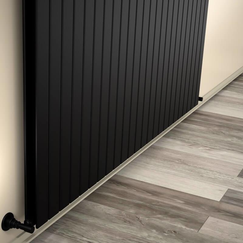 Tip 20V Dekoratif Radyatör 400x1772 Mat Siyah - 2DR20V04001772B3S